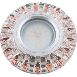 Встраиваемый светильник Fametto DLS-L121 GU5.3 CHROME/CLEAR+BRONZE UL-00000368
