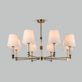 Люстра на штанге Eurosvet Conso 60145/8 латунь Smart a061951