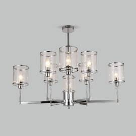 Люстра на штанге Eurosvet Inari 60144/8 хром Smart a061947