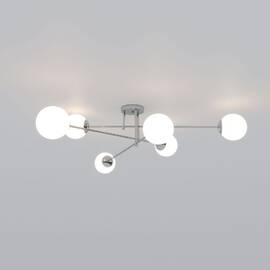 Потолочная люстра Eurosvet Netz 30181/6 хром Smart a062216