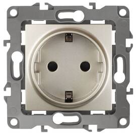 Розетка ЭРА 12 2P E Schuko 16A 250V 12-2101-04 Б0014678
