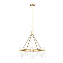 Люстра на штанге Feiss Joan FE-JOAN5-MW