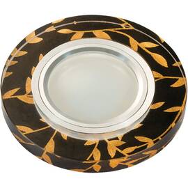 Встраиваемый светильник Fametto Luciole DLS-L204 GU5.3 CHROME/BLACK UL-00000379