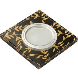 Встраиваемый светильник Fametto Luciole DLS-L205 GU5.3 CHROME/BLACK UL-00000380