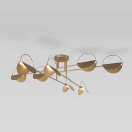 Потолочная люстра Eurosvet Grazia 70148/8 золото Smart a062039