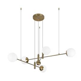 Подвесная люстра Eurosvet Planet 70146/6 латунь Smart a062028