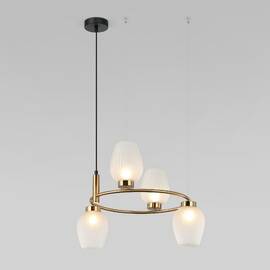 Подвесная люстра Eurosvet Alva 30183/4 латунь Smart a064682