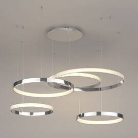 Подвесная люстра Eurosvet Posh 90175/5 хром a045416