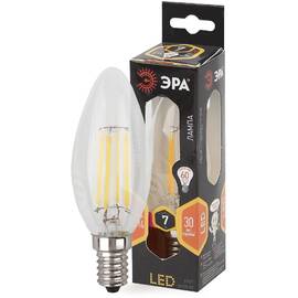 Лампа светодиодная Эра E14 7W 2700K F-LED B35-7W-827-E14 Б0027942