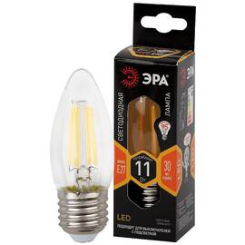 Лампа светодиодная Эра E27 11W 2700K F-LED B35-11w-827-E27 Б0046986