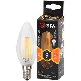Лампа светодиодная Эра E14 9W 2700K F-LED B35-9w-827-E14 Б0046991