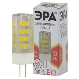 Лампа светодиодная Эра G4 5W 2700K LED JC-5W-220V-CER-827-G4 Б0027857