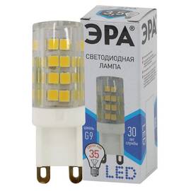 Лампа светодиодная Эра G9 3,5W 4000K LED JCD-3,5W-CER-840-G9 Б0027862