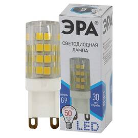 Лампа светодиодная Эра G9 5W 4000K LED JCD-5W-CER-840-G9 Б0027864