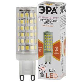 Лампа светодиодная Эра G9 9W 2700K LED JCD-9W-CER-827-G9 Б0033185