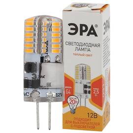 Лампа светодиодная Эра G4 2,5W 2700K LED-JC-2,5W-12V-SLC-827-G4 Б0049089