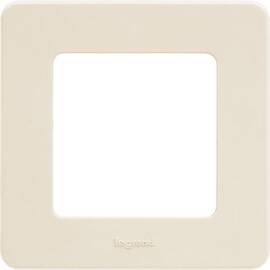 Рамка - 1 пост - INSPIRIA - слоновая кость