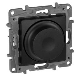 Светорегулятор поворотный 300Вт, антрацит