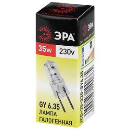 Лампа галогенная GY6.35-JCD-35W-230V ЭРА (галоген, капсула, 35Вт, нейтр, GY6.35)