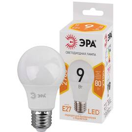 Лампа светодиодная Эра E27 9W 2700K LED A60-9W-827-E27 Б0032246