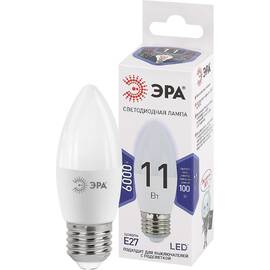 Лампа светодиодная Эра E27 11W 6000K LED B35-11W-860-E27 Б0032985
