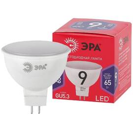 Лампа светодиодная Эра GU5.3 9W 6500K LED MR16-9W-865-GU5.3 R Б0045353