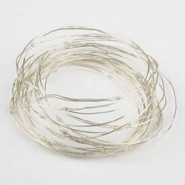 Гирлянда Uniel ULD-S0500-050/SCB/2AA ICE BLUE IP20 DEW UL-00010899