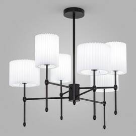 Люстра на штанге Eurosvet Notturno 60162/6 черный Smart a065662