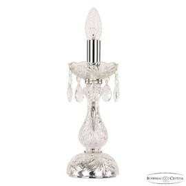 Настольная лампа Bohemia Ivele Crystal 107L/1-27 Ni