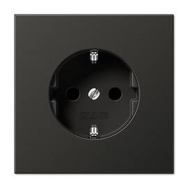 Розетка 2K+З со шторками Jung AL1520KIAN