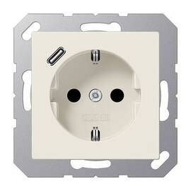 Розетка 2K+З USB Typ C Jung A1520-18C