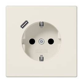 Розетка 2K+З USB Typ C Jung LS1520-18C