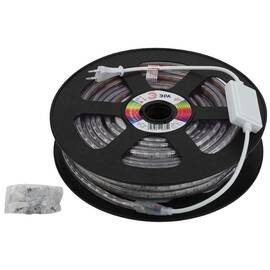 Светодиодная лента Эра 220В 5050 14,4Вт/м RGB 20м IP67 LS5050-14,4-60-220-RGB-IP67-20m Б0043097