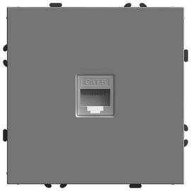 Розетка компьютерная 1-местная RJ-45 Stekker RST00-5117-10 Эмили 49951