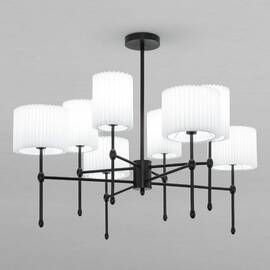 Люстра на штанге Eurosvet Notturno 60162/8 черный Smart a065663