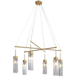 Подвесная люстра Eurosvet Gilian 60163/6 латунь Smart a065757
