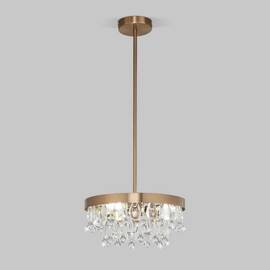 Подвесная люстра Eurosvet Sophie 60165/3 латунь Smart a065755