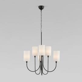 Подвесная люстра Eurosvet Abbey 60164/6 черный Smart a065746