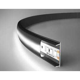 Алюминиевый накладной профиль Ambrella Light Alum Profile GP1600BK/BK