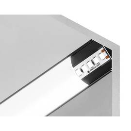 Алюминиевый угловой профиль Ambrella Light Alum Profile GP2100BK
