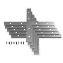 Соединитель Х-образный (5 шт.) Ambrella Light Profile System GP8057