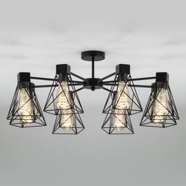 Потолочная люстра Eurosvet 70107/8 черный