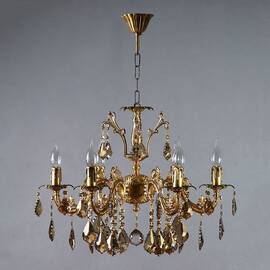 Подвесная люстра Ambiente Granada 2118/6 AB Honey Leaf