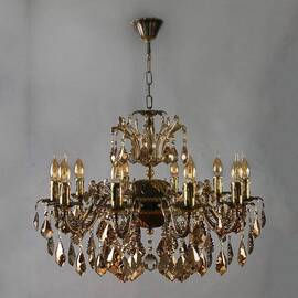 Подвесная люстра Ambiente Granada 2118/10 PB Honey Leaf