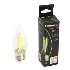Светодиодная лампа Feron LB-1206 E27 6W 2700K 51238