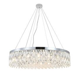 Подвесная люстра Indigo Anna 12029/18P Chrome V000498