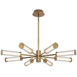 Люстра на штанге Eurosvet Stark 50386 LED латунь a067957