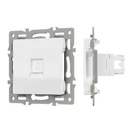 Механизм компьютерной розетки Arlight SCT-MPC1-PL-WH 045301