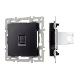 Механизм компьютерной розетки Arlight SCT-MPC1-PL-BK 045334