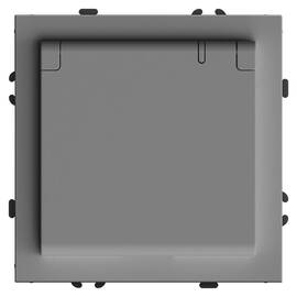 Розетка 1-местная с крышкой и защитными шторками Stekker Эмили RST16-5112-10 49959